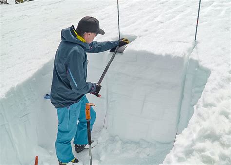 avalanche snowpack test